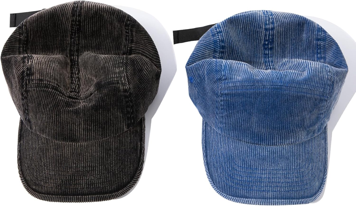 Corduroy Snapback Cap 5 Panel Baseball Hat Vintage Trucker Hat Street Umpire Hat Winter Dad Hat Casual Skateboard Hat - Image 4