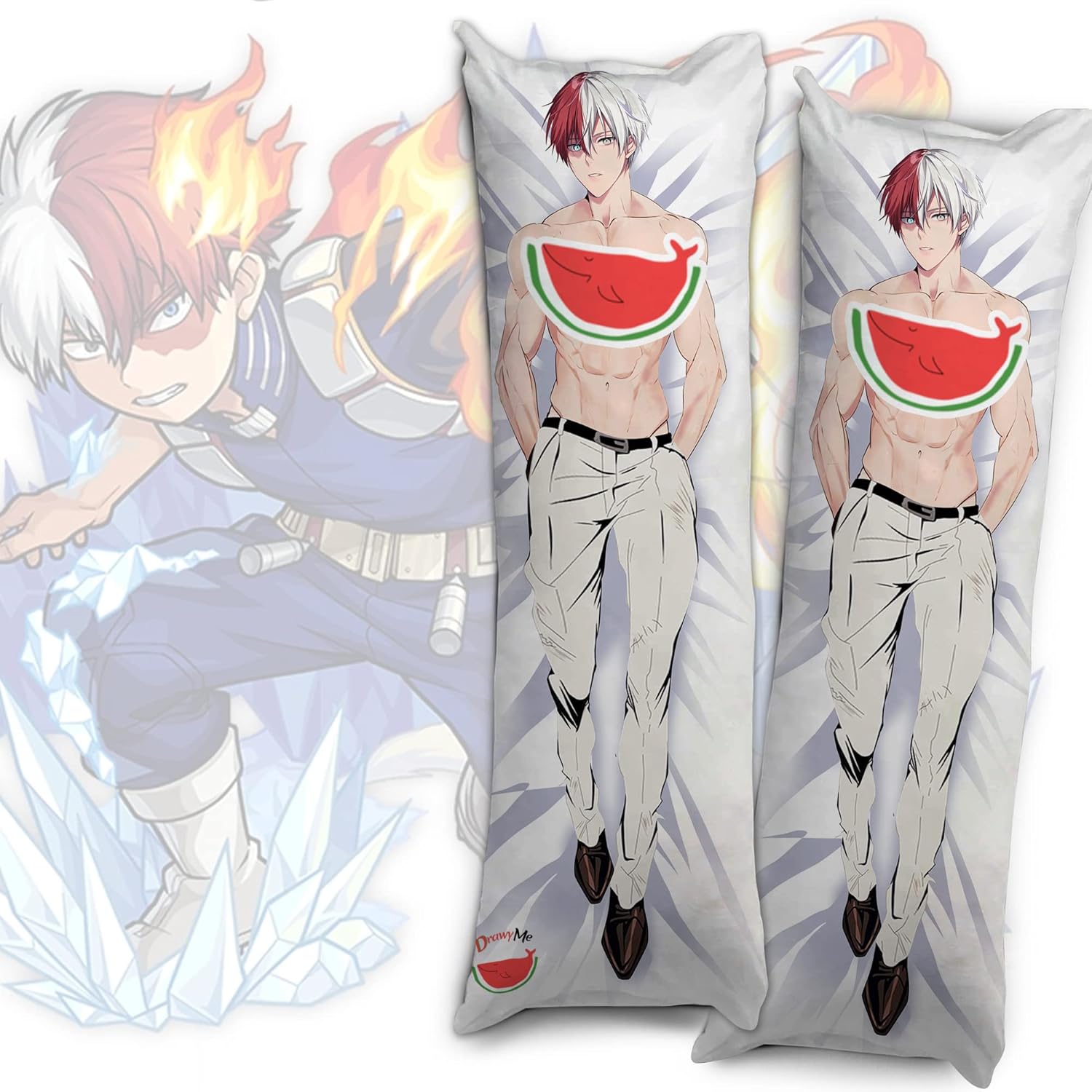 DrawyMe Shoto Body Pillow Body Pillow Case Anime Body