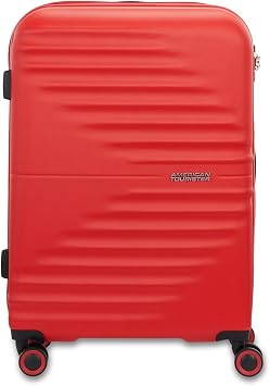 American Tourister Suitcase Carry Case Lightweight Twist Wave Spinner 66 Free Check-in Baggage Size