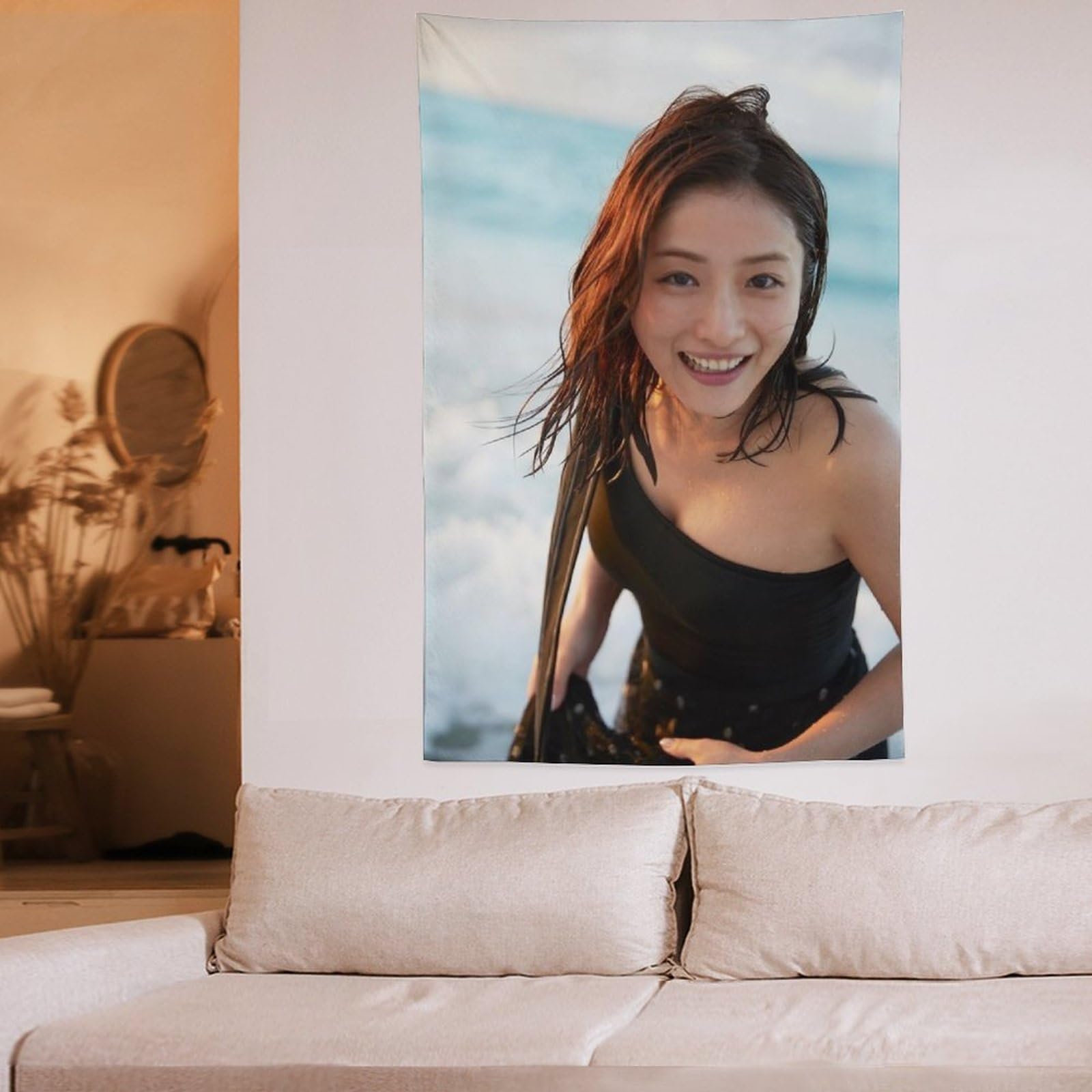 石原さとみ/タペストリー Amazon｜石原聰美 石原さとみ タペストリー 写真の背景ライブ