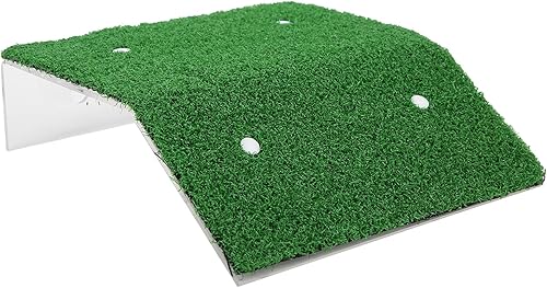 Turtle Basking, Turtle Dock Turtle Ramp Plastic Simulation Lawn Turtle Reptile Basking Tortoise Habitat for Sunbathing Climbing Landscaping (Large)