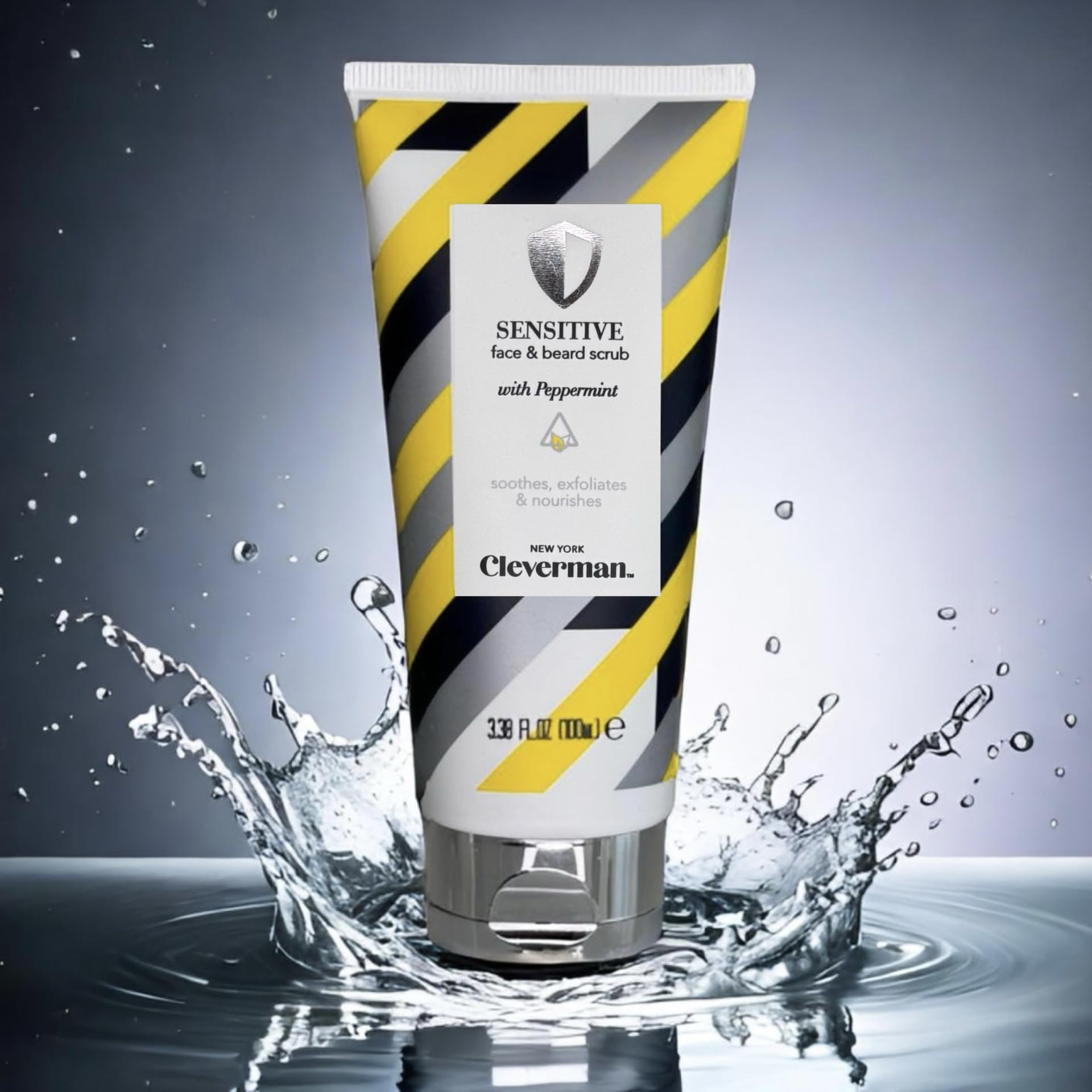 Amazon.com: Cleverman Face & Beard Scrub for Men – Exfoliating