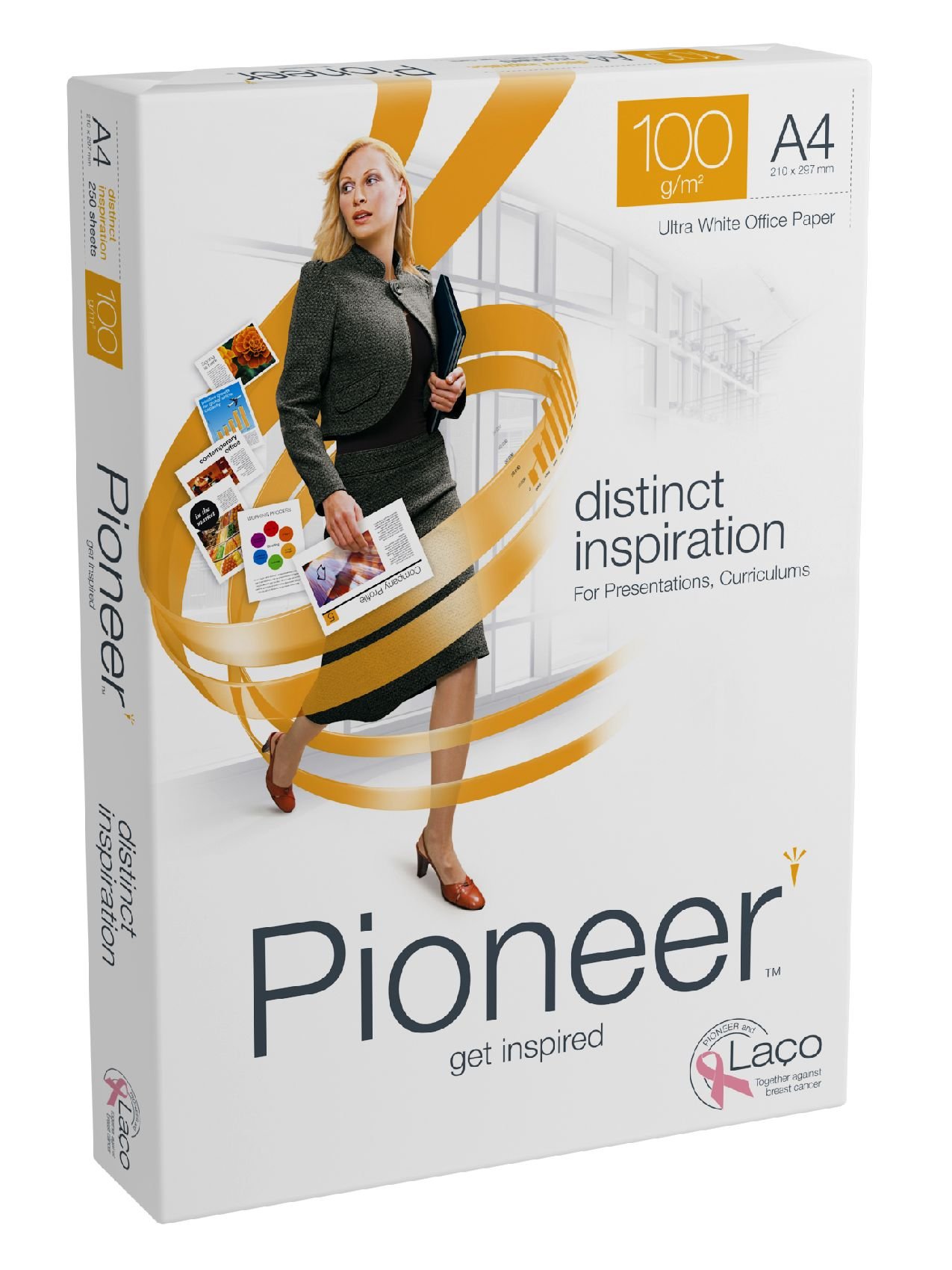 Pioneer A4 210mm x 297mm 100gsm FSC 250 Sheets per Ream