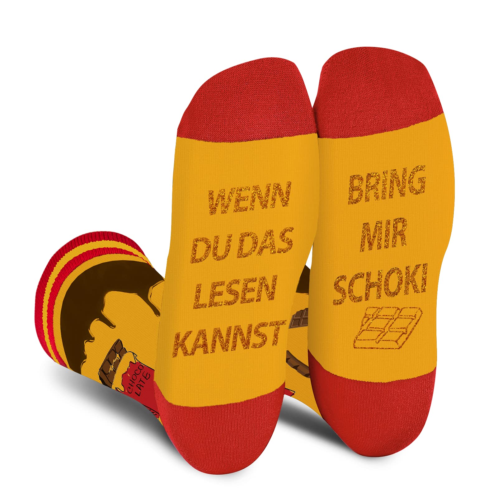 AGRIMONY Lustige Kaffee Socken Herren Papa Junge -Wenn Du Das Lesen Kannst - Männer Witzige Geschenk Vatertag Weihnachten Strümpfe Geschenkideen