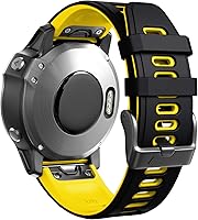 Vista 10 de ANCOOL Compatible con Fenix 7S Band - Correa de reloj suave de dos tonos para relojes inteligentes Fenix 5S/Fenix 5S Plus/Fenix 6S/Fenix 7S/Fenix 6S