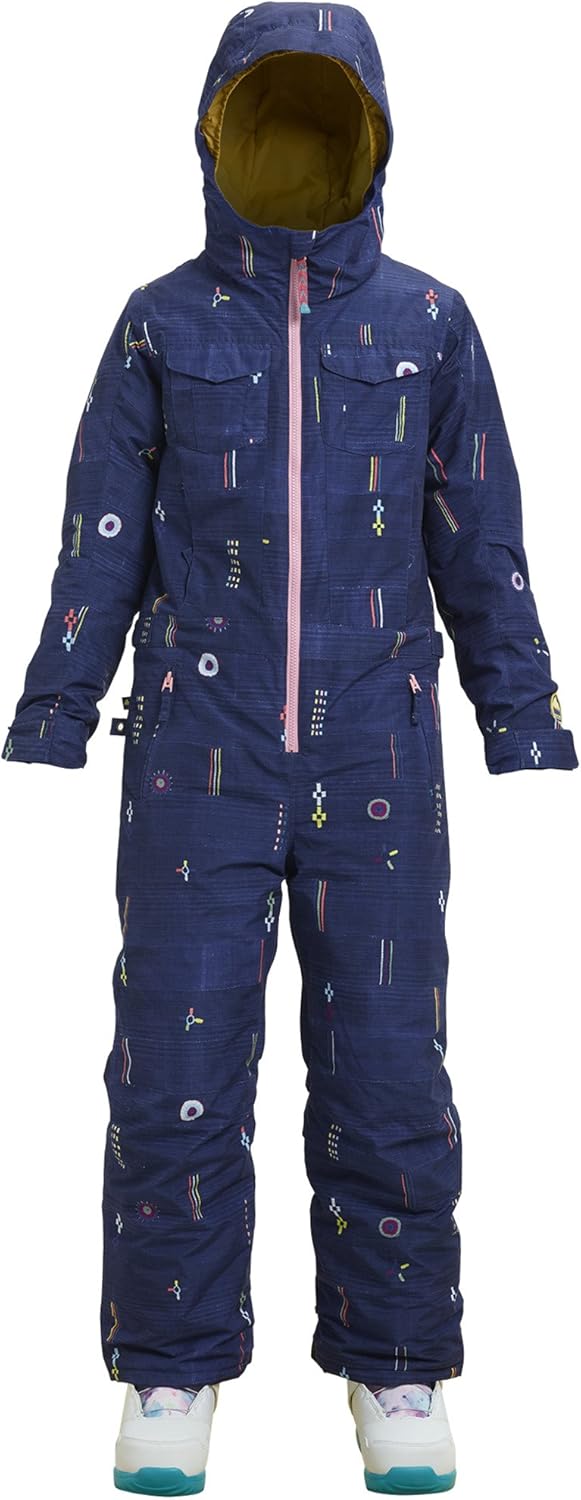 Burton バートン スノーボード ウェア ジュニア キッズ ワンピース つなぎ ５５ 以上節約 18 19年モデル Game S Lサイズ Girls Camp Craft One Piece