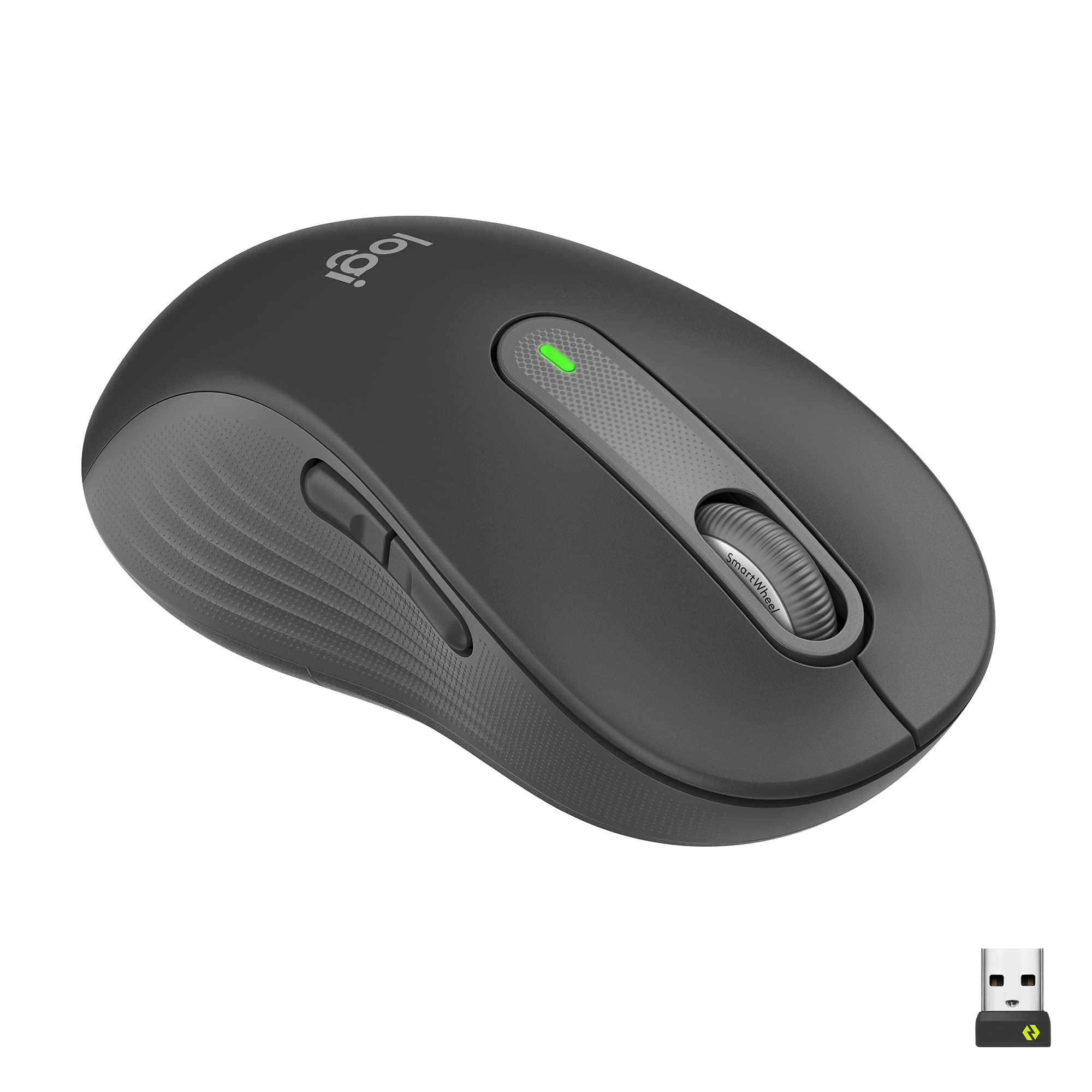Logitech Signature M650 L Souris Sans Fil pour Grandes Mains Gauches - Clics Silencieux