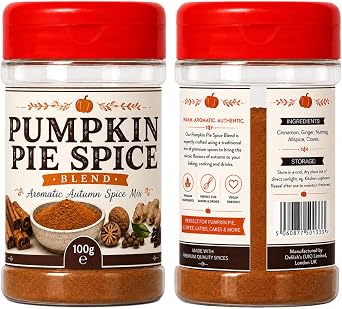 Pumpkin Pie Spice Blend 100g | Warm Autumn Spice for Baking & Lattes