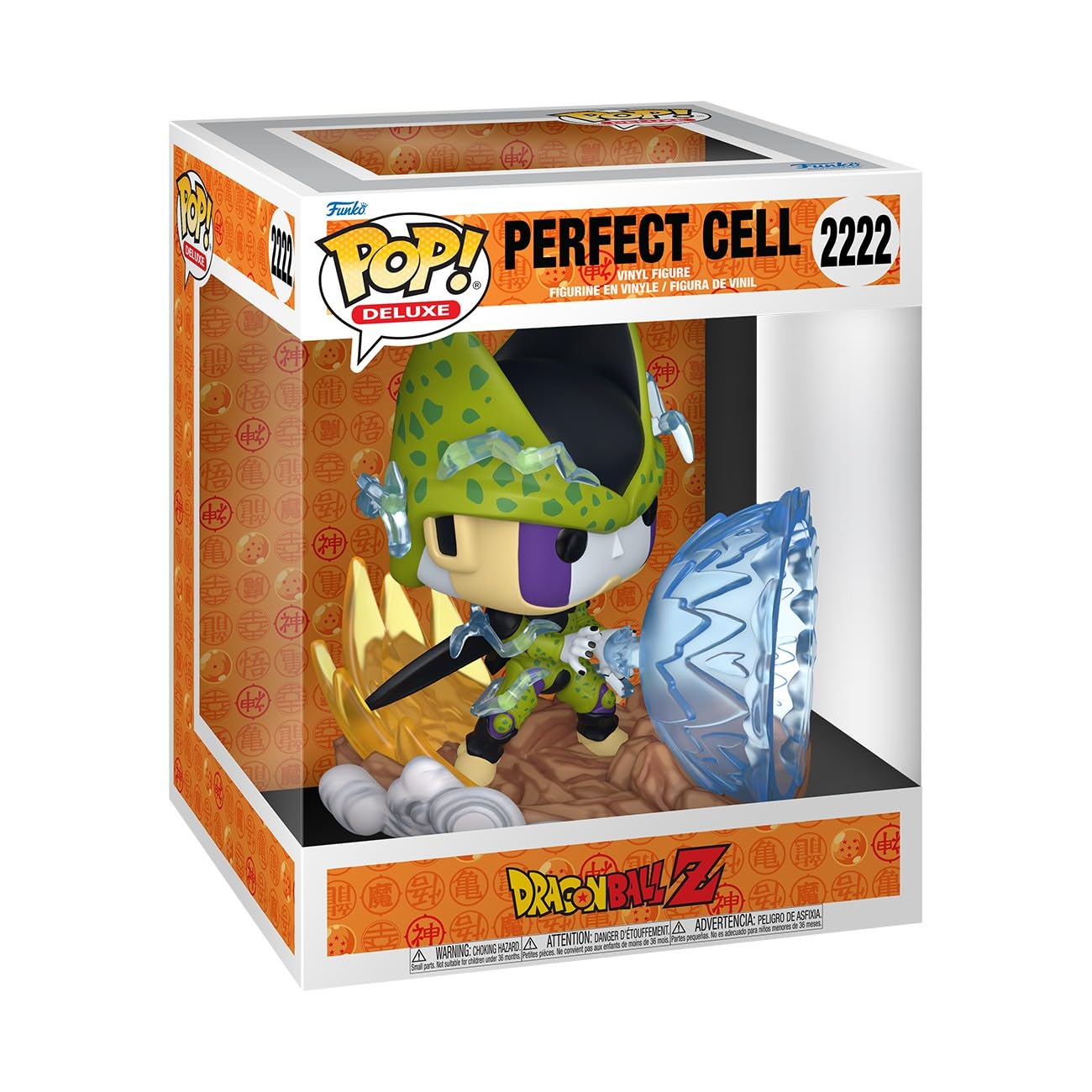 Funko POP! Deluxe: Dragon Ball Z - Perfect Cell - vs. Gohan - Build a Scene - Collectable Vinyl Figure - Gift Idea - Official Merchandise - Toys For Kids & Adults - Model Figure for Collectors