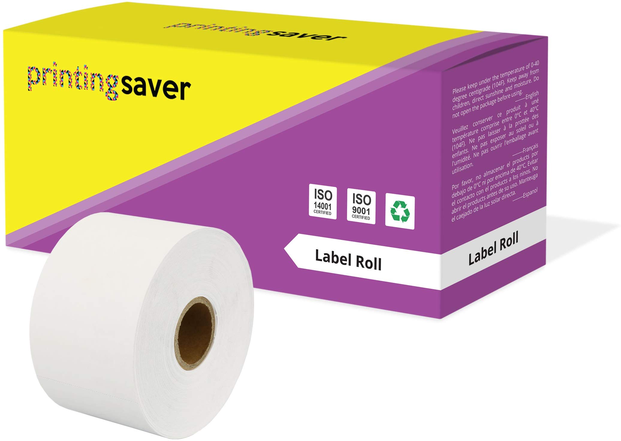 Printing Saver S0929100 51 x 89 mm Compatible Name Badge Cards Roll (300 Labels per Roll) for LabelWriter 320 330 4XL 400 450 Turbo/Twin Turbo/Duo & Seiko SLP Label Printers