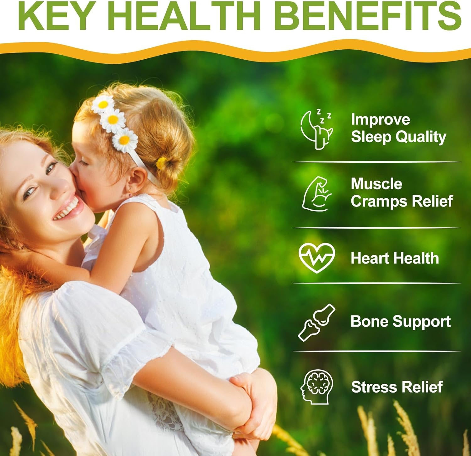 Potassium Magnesium Glycinate Gummies with CoQ10 for Energy Support & Better Zzz –Sugar Free Magnesium Gummy Supplements for Women and Men 90 Count - Image 3