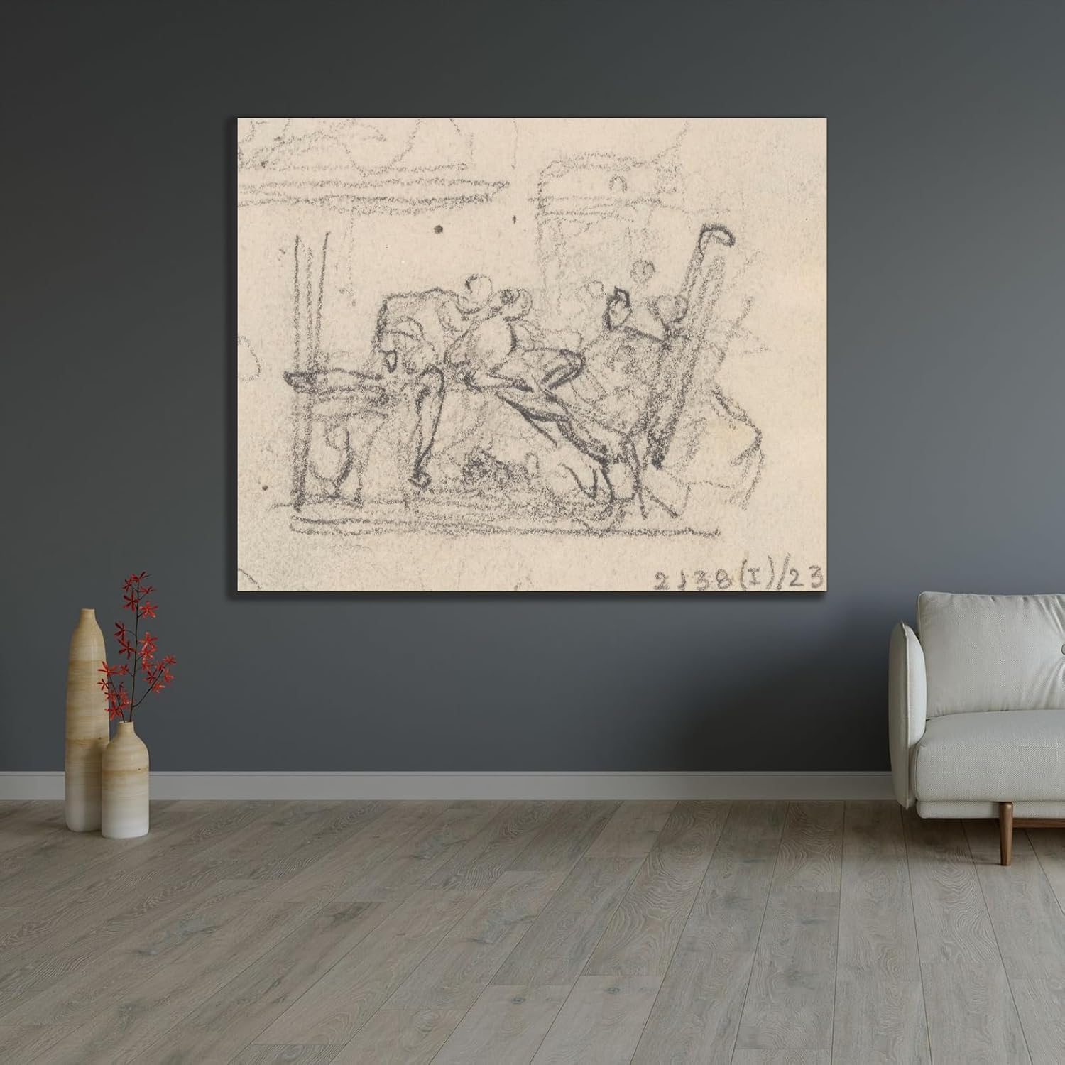ArtDirect Francis I of France Visiting Benvenuto Cellini's Studio Unframed Art Print Giclee Poster by Nicaise De Keyser - Ready for Framing with Customization Sizes 10x8, 14x11, 20x16, 30x24, 45x36 and 60x48 inches