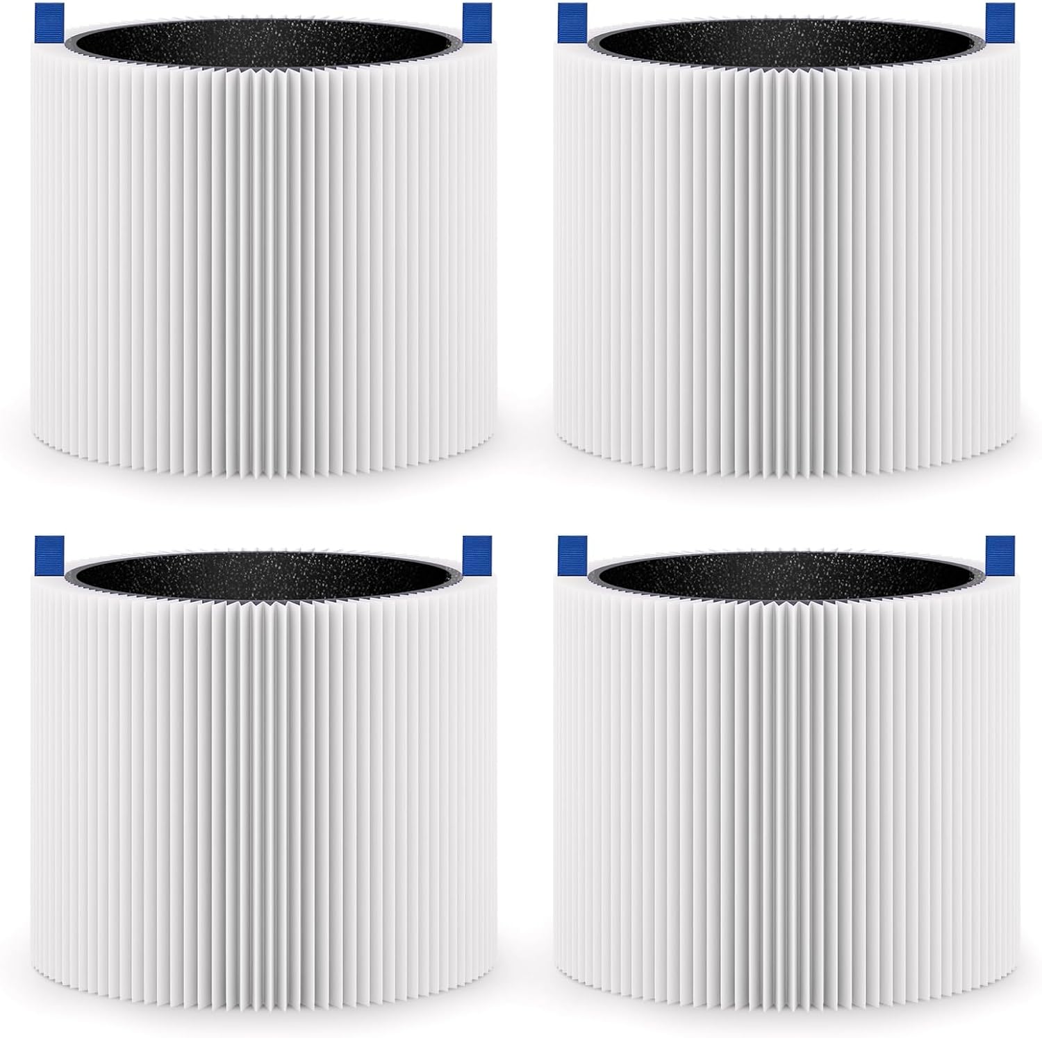 4-Pack Mini Max Replacement Filter Compatible with Blue Pure Mini Max Air Purifier, FMINI Replacement Filter for Mini Max Air Purifier, Premium H13 HEPA Filtration System