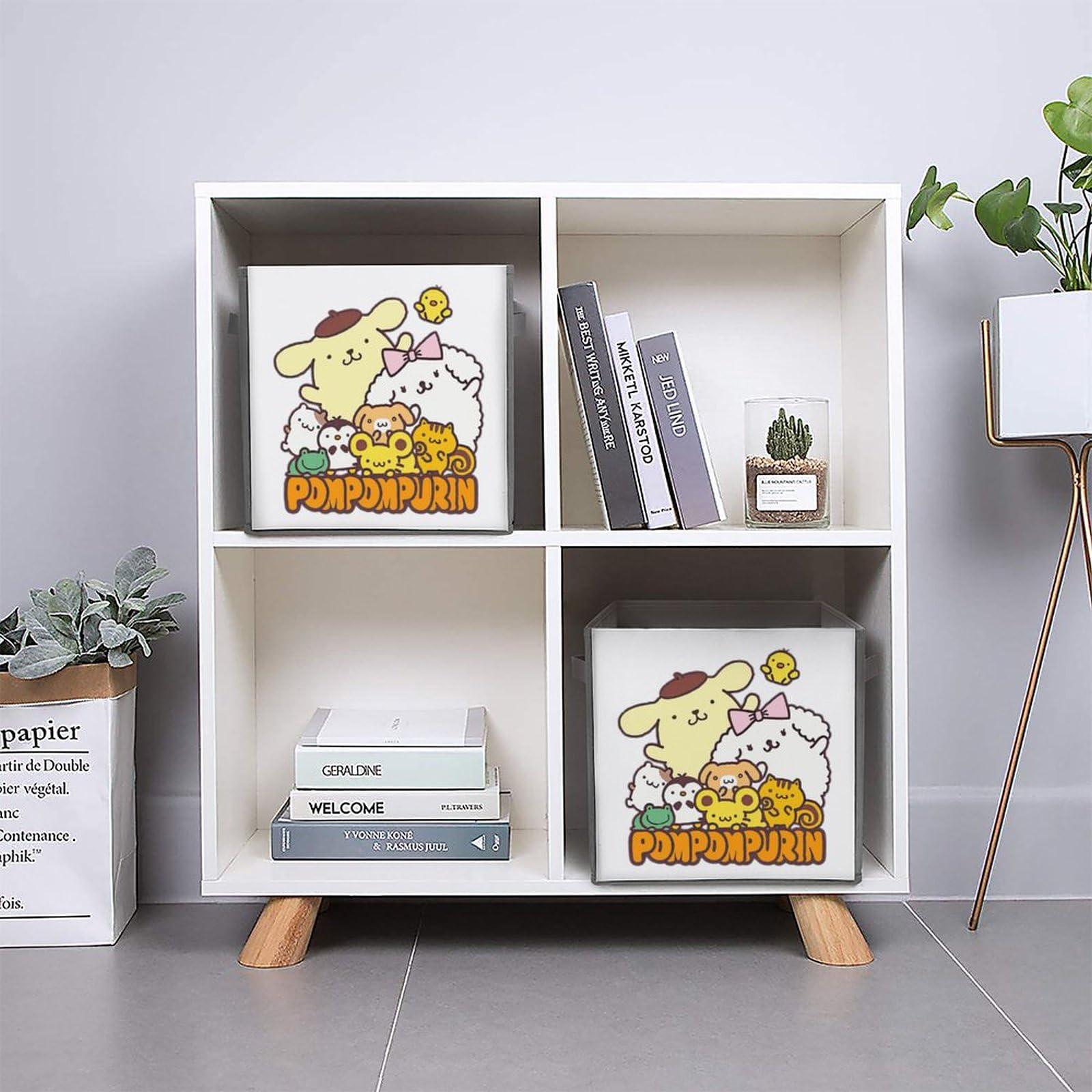 Amazon｜ポムポムプリン収納ボックス 折りたたみ収納ボックス 収納
