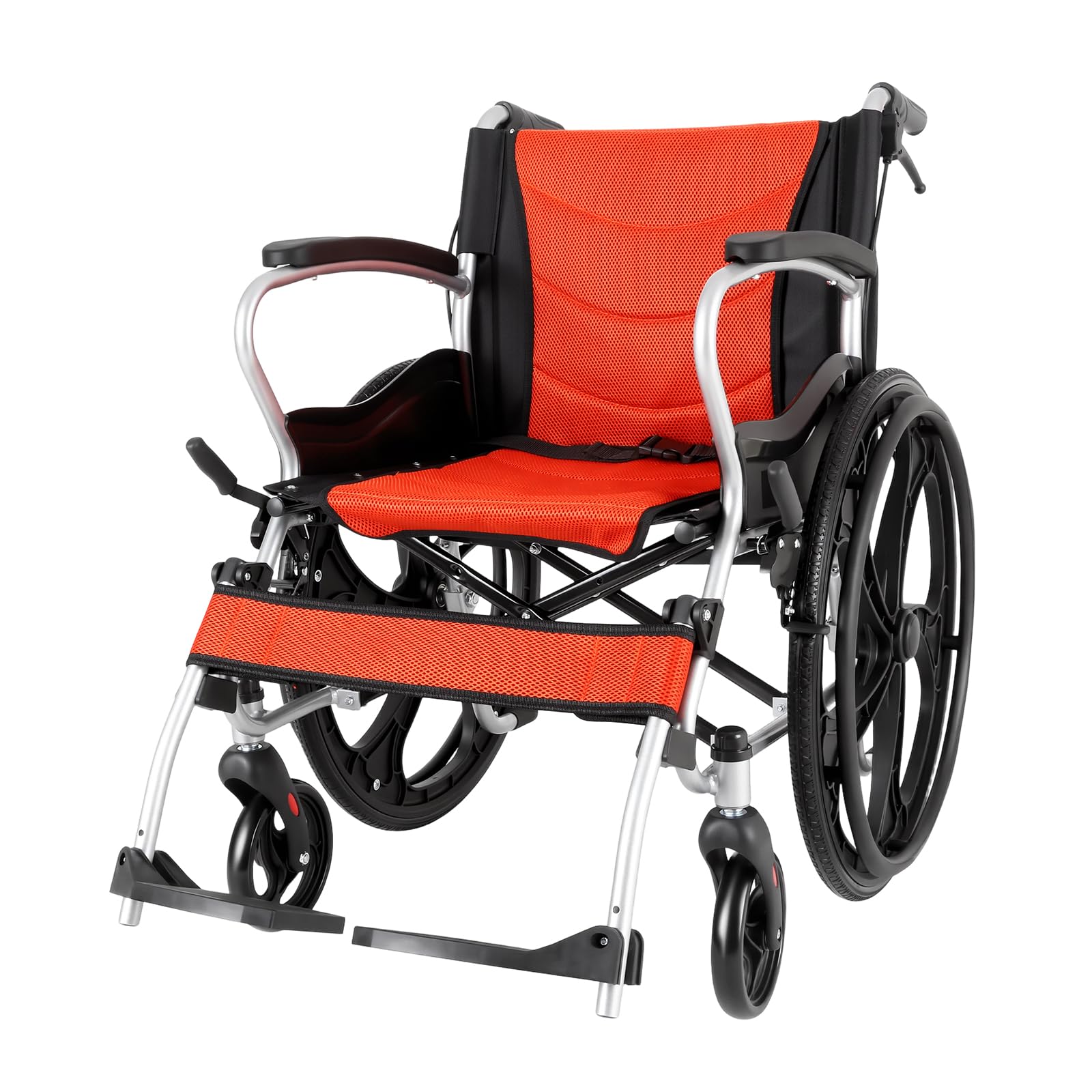 Amazon | HAIBOO 車椅子 自走式 軽量 アルミ製 11.3kg 折りたたみ