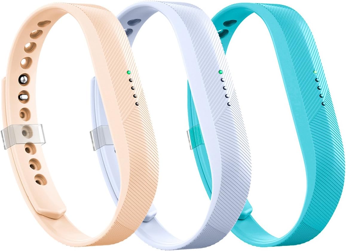 Compatible Flex 2 Band, Replacement for Flex 2 Accessories Wristband Adjustable Classic Sport Fitness Watch Band w/Metal Clasp for Flex 2 Small Large Men Women No Tracker