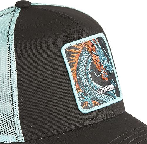 Miniatura 5 de X CAPSLAB Gorra de camionero de malla transpirable talla única para todos los camioneros Parche bordado