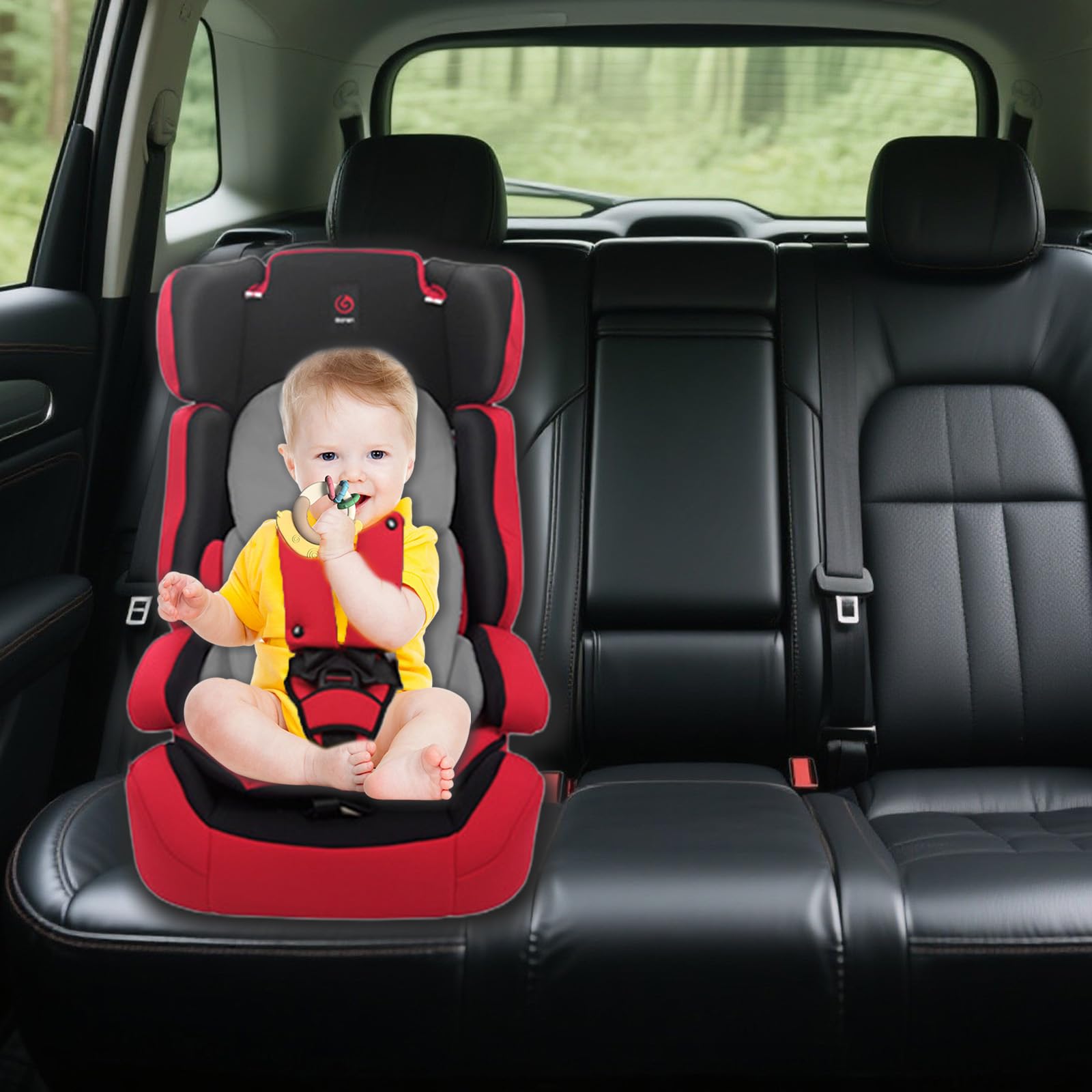 Riduttore universale per ovetto, nserto Neonato Rete 3D Peluche, Riduttore Ovetto, Anti-Sudorazione Poggiatesta Corpo, Ovetti Passeggini Seggioloni Viaggio (Grigio)