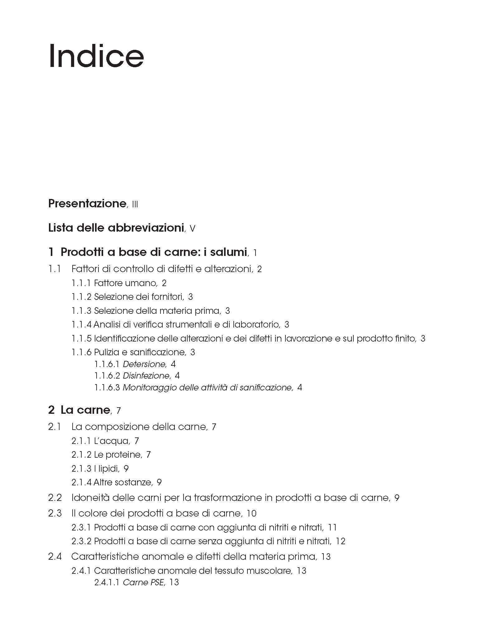 Salumeria italiana. Gestione delle problematiche di produzione