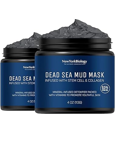 Miniatura 36 de Mascarilla de barro del mar Muerto para rostro y cuerpo, 100 % natural, calidad de spa; reduce y elimina poros para ayudar a tratar el acné