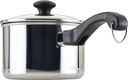 Miniatura 18 de Farberware Classic Traditions - Juego de ollas y sartenes de inducción de acero inoxidable con utensilios de cocina de prestigio, 12 piezas, acero