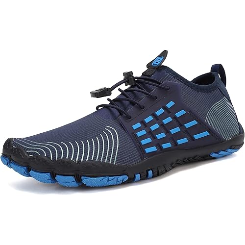 Water Shoes for Men Barefoot Quick-Dry Aqua Sock Outdoor Athletic Sport Shoes for Kayaking, Boating, Hiking, Surfing, Walking