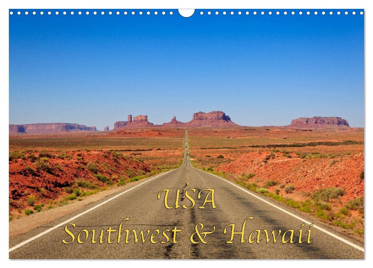 Amazon.com: USA Southwest & Hawaii (Wall Calendar 2024 DIN A3 Landscape),  CALVENDO 12 Month Wall Calendar : Office Products