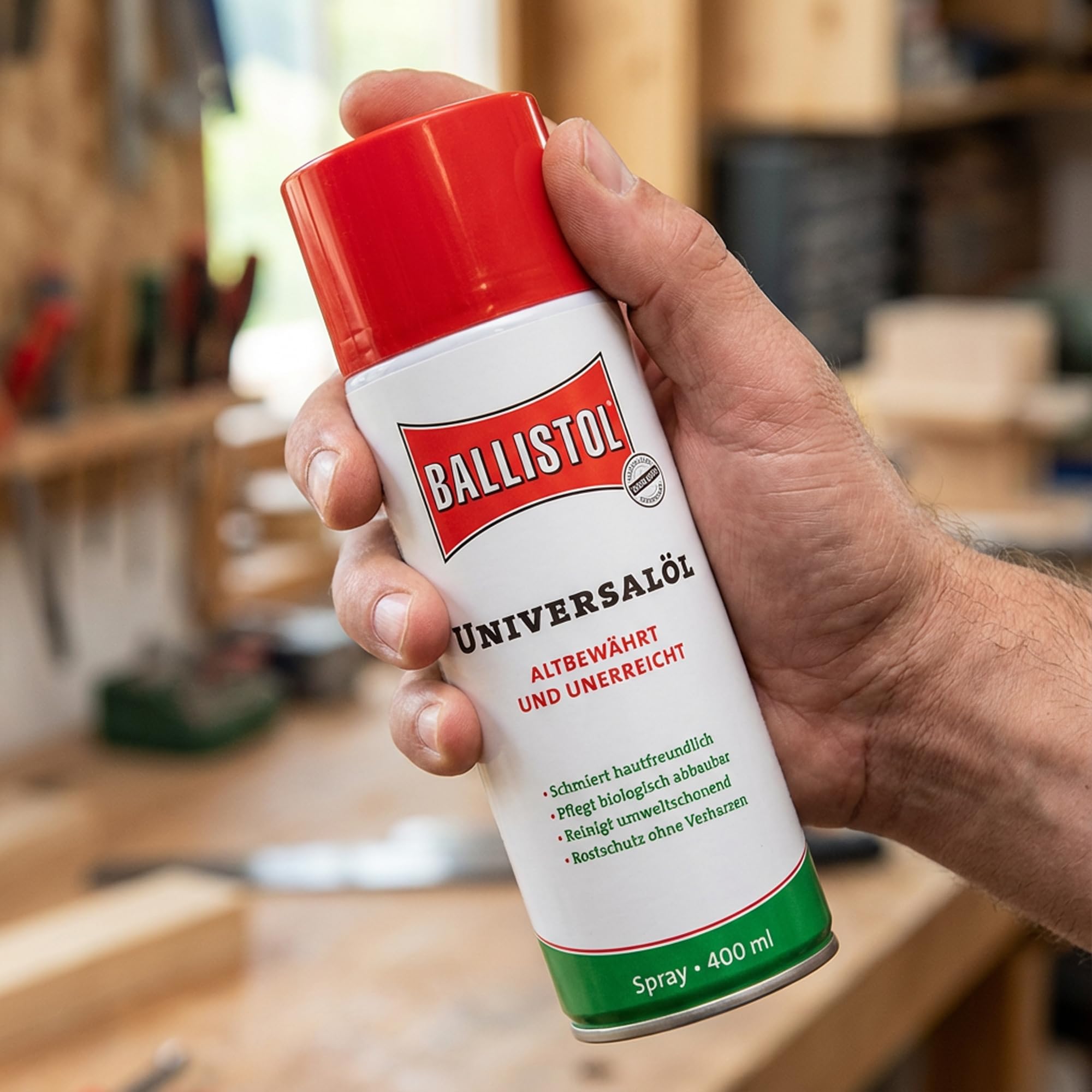 ELITE BBQ Ballistol Universalöl 3er Set 3x 400ml – Das bewährte Mehrzwecköl für Handwerk, Haus & Garten – Rostschutz, Schmierung & Reinigung – Sparangebot