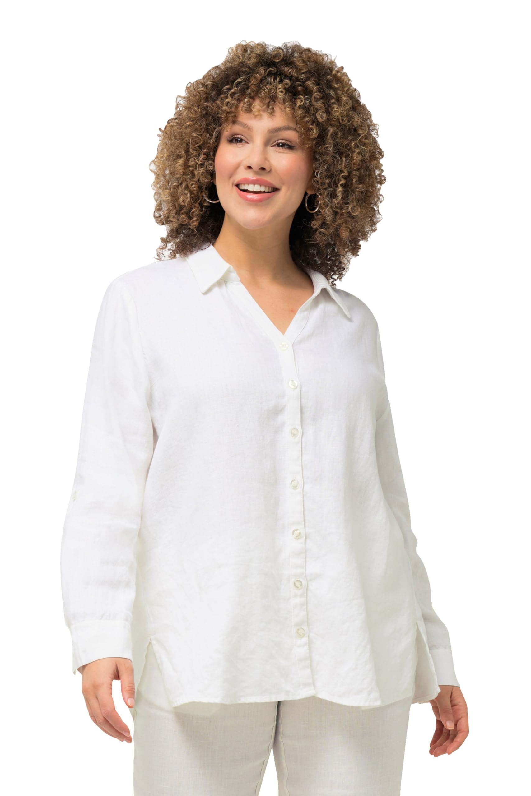 Ulla Popken Mujer Blusa Camisera