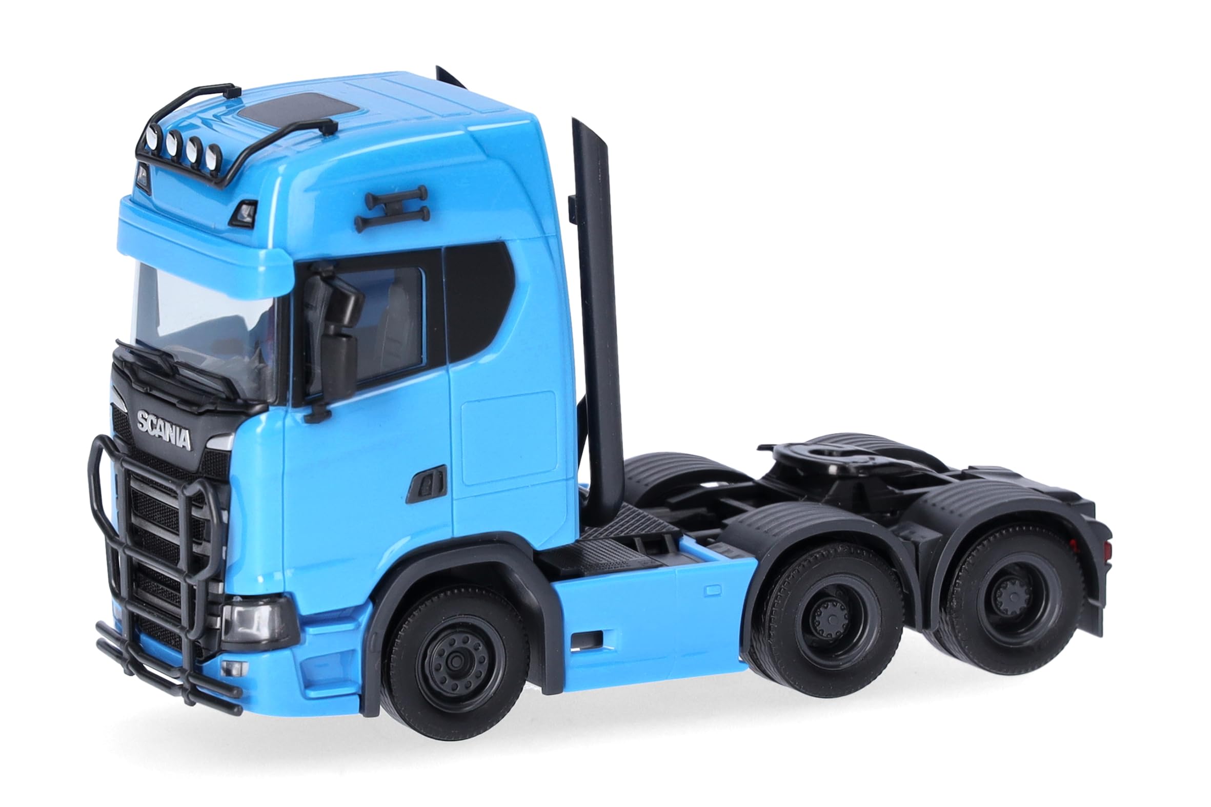 Herpa Truck Model Scania CS 20 6x4 Tractor, Sky Blue