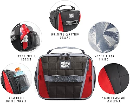 Miniatura 8 de Fit+Fresh Lincoln Woods - Lonchera aislada para adultos que las mujeres aman como lonchera o lonchera, bonita lonchera pequeña para mujeres,