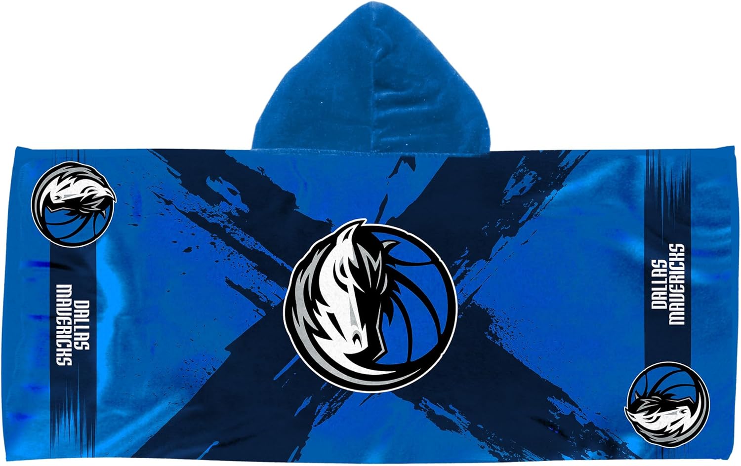 Northwest NBA Dallas Mavericks Cross Out Youth Hooded Towel, 22 x 51 inches