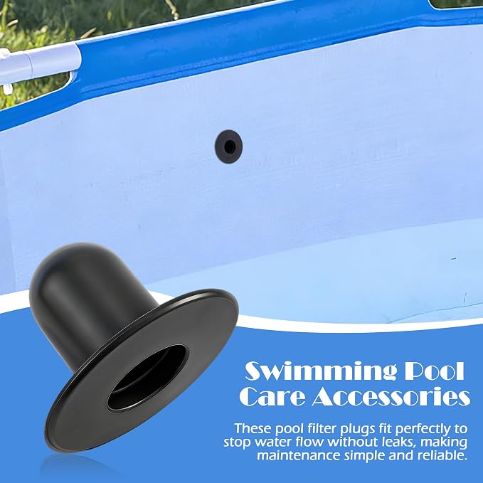 Pack 4 Tapones para Bomba de Filtro de Piscina miniatura 5