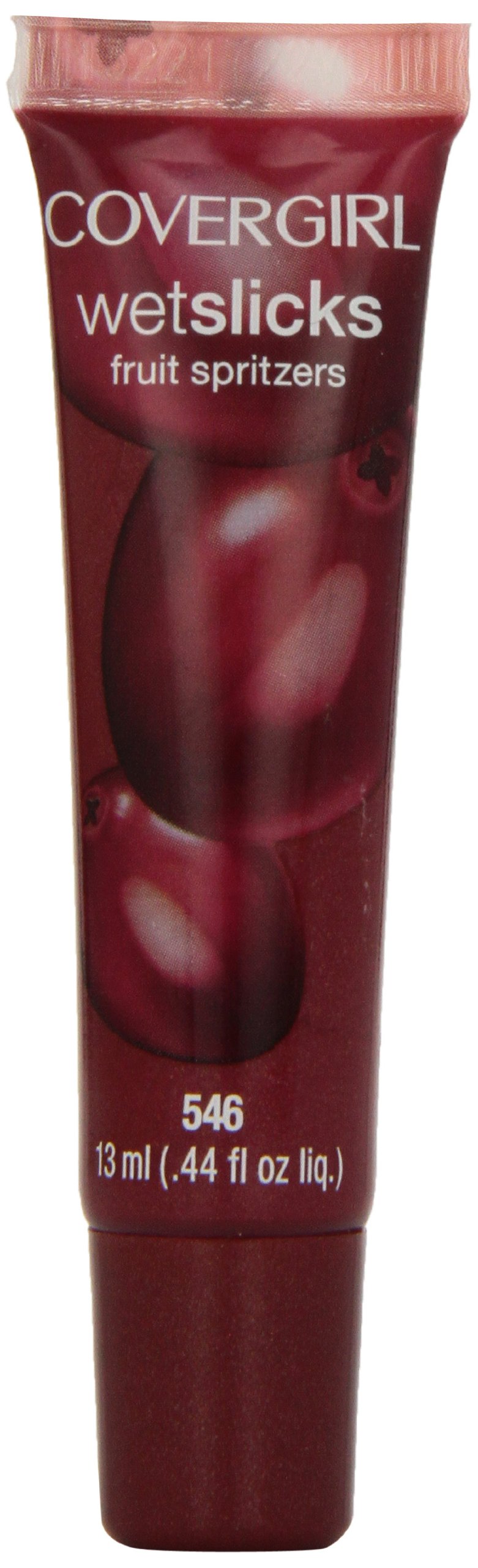 COVERGIRLWetslicks Fruit Spritzers Lip Gloss, Cranberry Splash, .44 fl oz