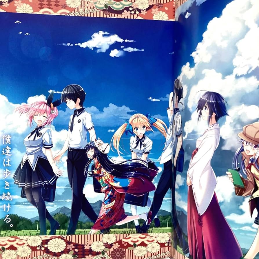 月音　直筆イラスト色紙　御石美衣奈　「消えた世界と月と少女」 Amazon.co.jp: 消えた世界と月と少女 小冊子御石美衣奈 火鼠谷