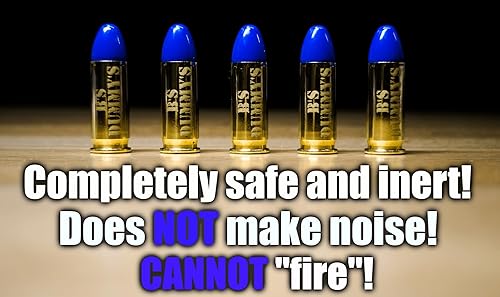 Miniatura 4 de B's Dry Fire Snap Caps - A.K.A. B's Dummy's - Dummy .38 Super Training Caps (paquete de 5)