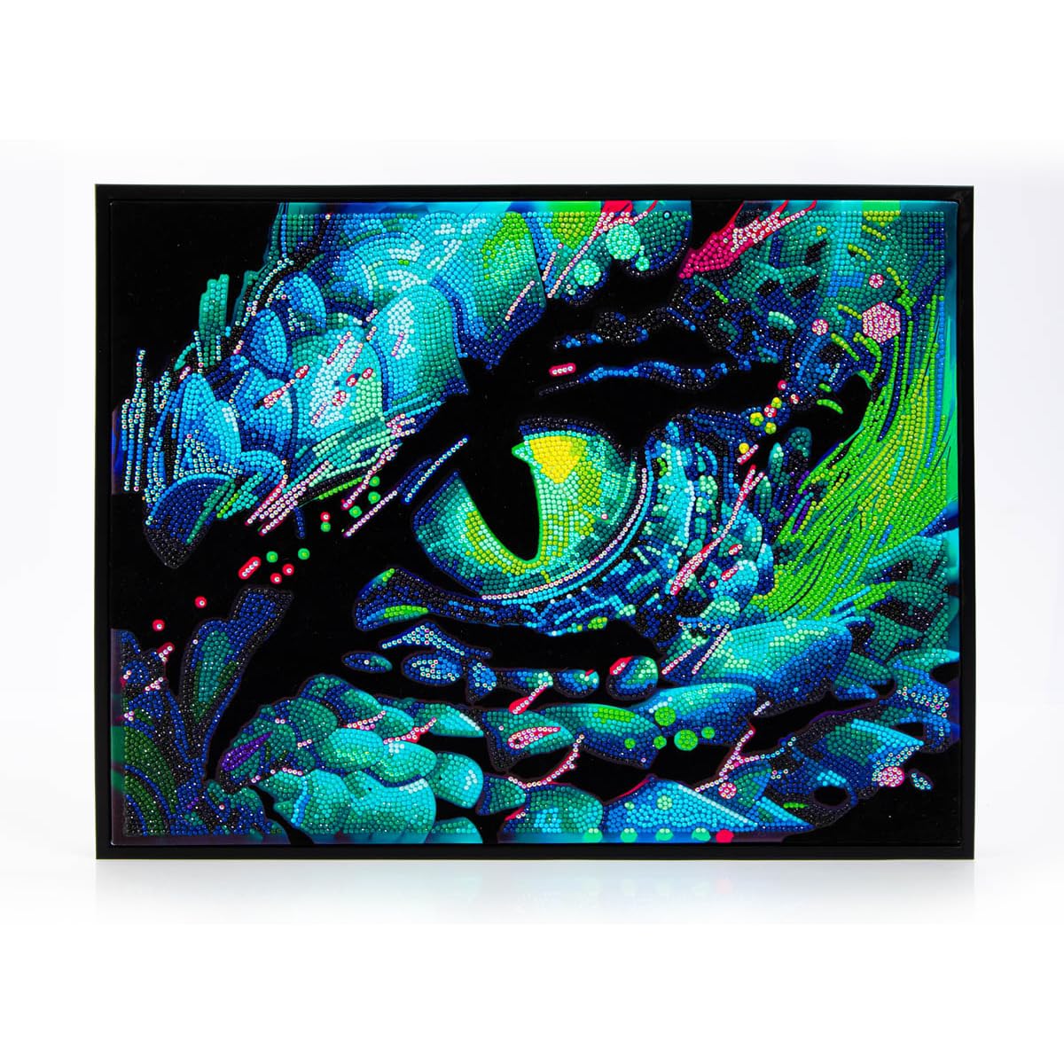 DIAMOND DOTZ Diamond Painting Set - Original 5D Neon Drachenauge