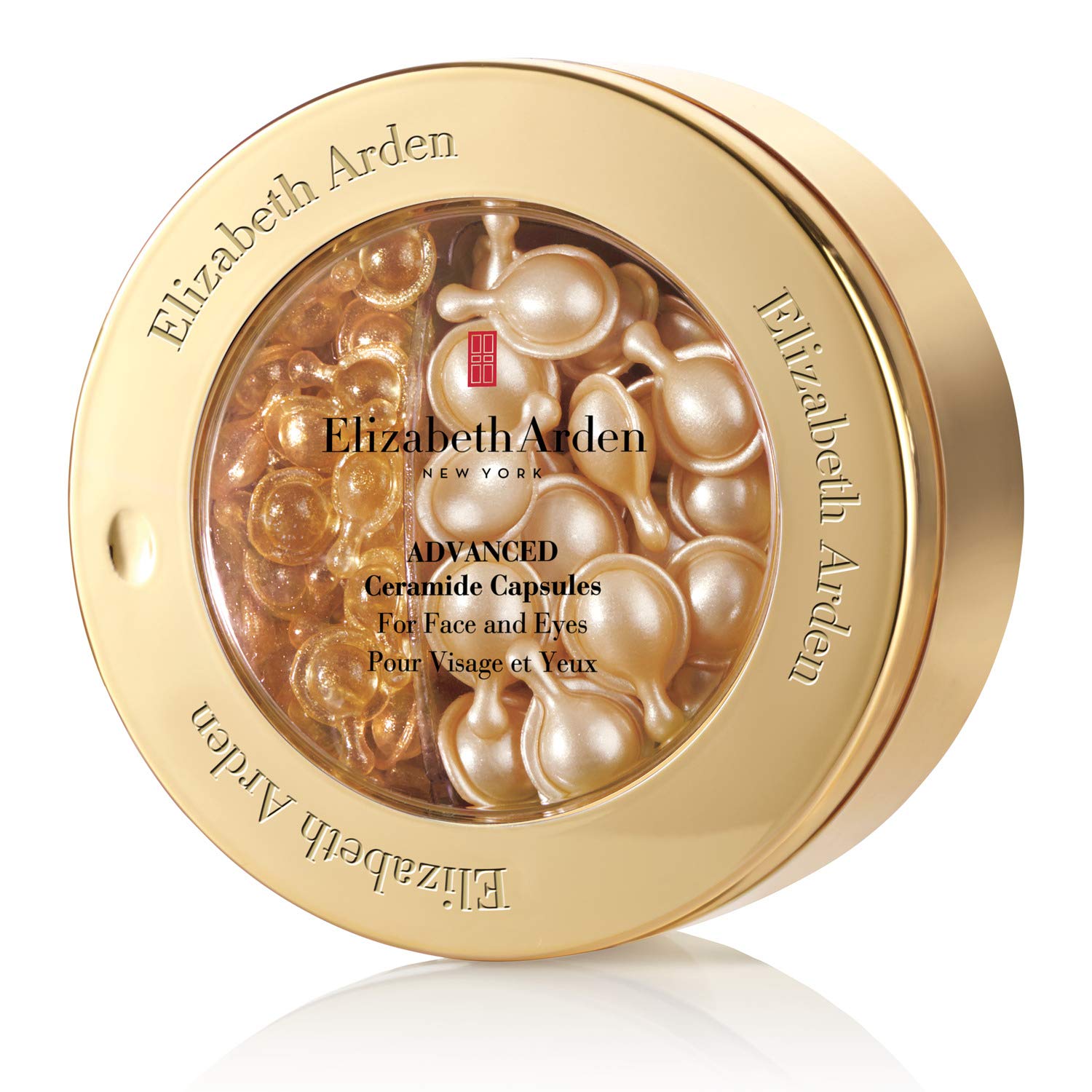 Elizabeth Arden - Zaawansowane Ceramide Kapsułki Duo Twarz i Oczy - Młodzieżowe rozwiązania renowacyjne - Potrójny efekt przeciwstarzeniowy