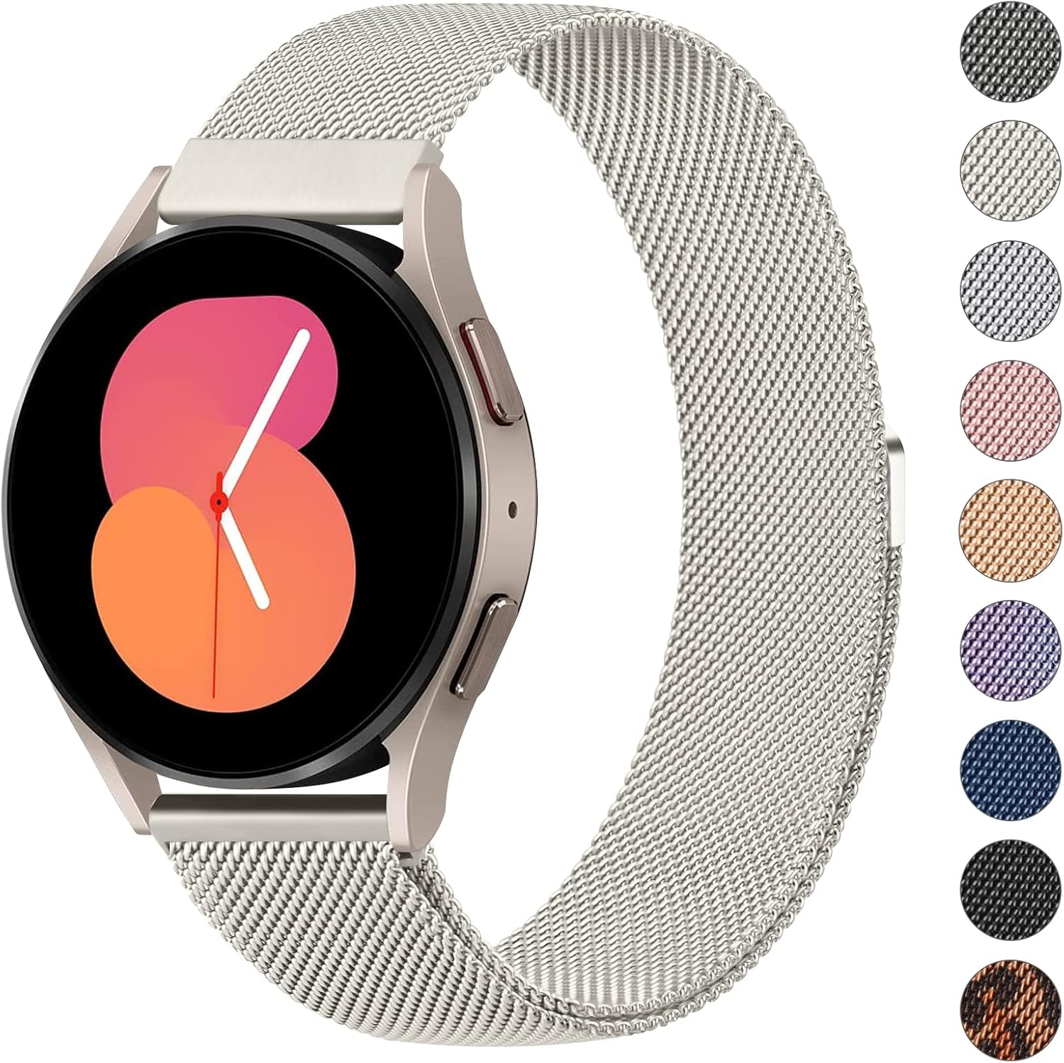Samsung Galaxy Watch 3 Armband Größe Oumida 20mm Samsung Armband für Samsung Galaxy Watch 7 FE 6 5 4 40mm