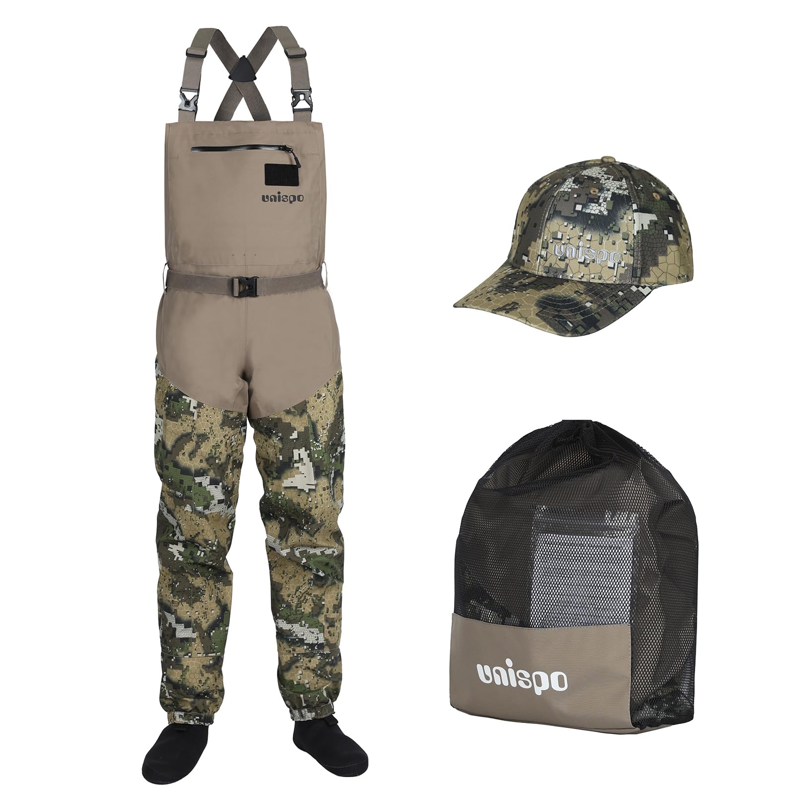 Camo Chest Fishing Waders