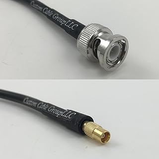 6 inch RG188 BNC MALE to MCX FEMALE Pigtail Jumper RF coaxial cable 50ohm Quick USA Shipping
