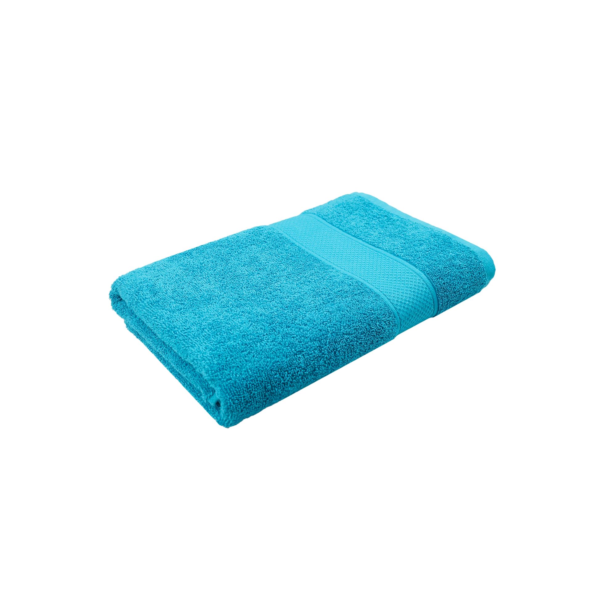 Trident 100% Cotton Towels for Bath | Towels for Bath Large Size | Trident Bath Towel - Soft & Absorbent | 450 GSM | 1 Piece Bath Towel for Men/Women | Urban Comfort | 70 cms x 140 cms - Teal