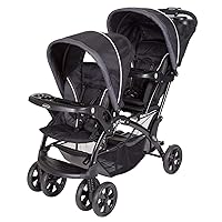 Vista 18 de Baby Trend Sit N' Stand® Double 2.0 Cochecito, Dash Black