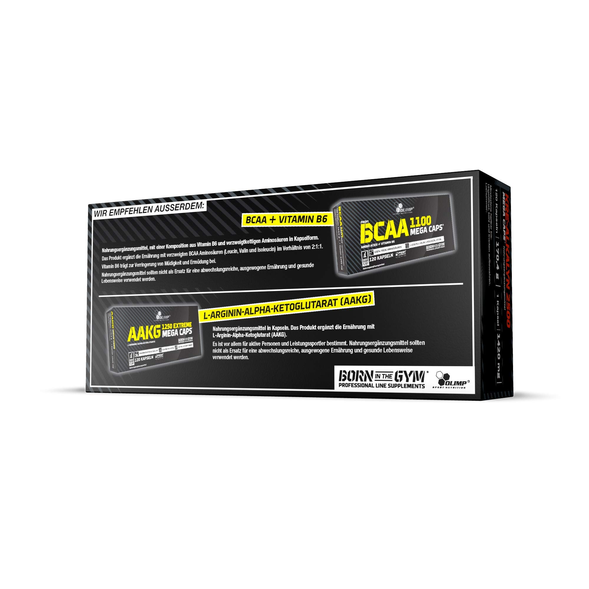 Olimp Kre-Alkalyn 2500 Mega Caps- 120 Kapseln