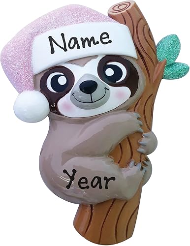 Miniatura 7 de Adorno colgante de árbol de Navidad personalizado para niño y bebé, elefante azul, elefante azul, primer adorno personalizado para amantes de los