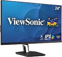 Vista 8 de ViewSonic TD2465 Monitor de pantalla táctil de 24 pulgadas 1080p con ergonomía avanzada, entradas HDMI y USB