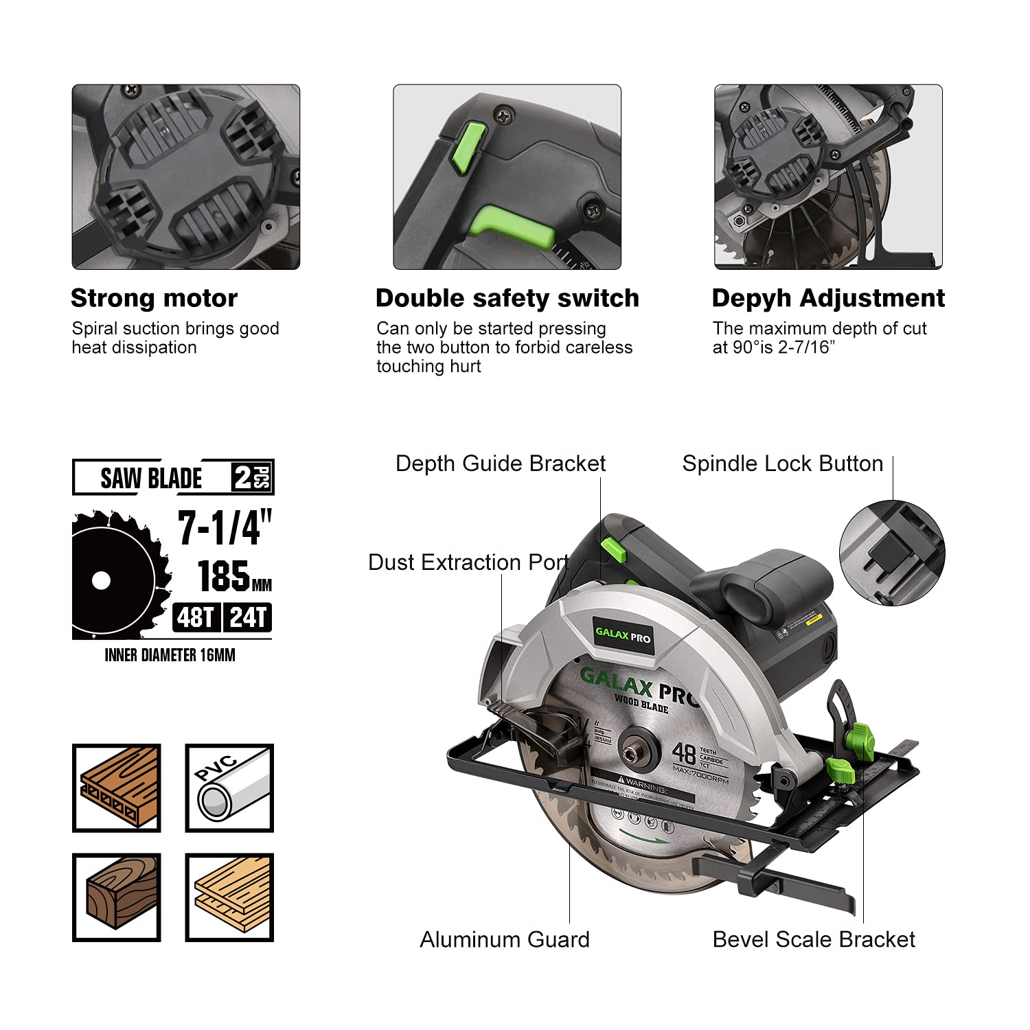 What Size Extension Cord For Circular Saw at Jason Woolery blog