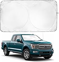 Vista 10 de Parasol para parabrisas BMW X2 (2018-2023), certificado 99.87% UVB y 99% de protección solar UVA. Cubierta opaca de doble capa galardonada, parasol