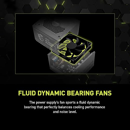 Miniatura 9 de MSI MAG A750GL PCIE 5 y ATX 3.0 Fuente de alimentación para juegos  Full Modular  80 Plus Gold Certified 750W  Tamaño compacto  ATX PSU