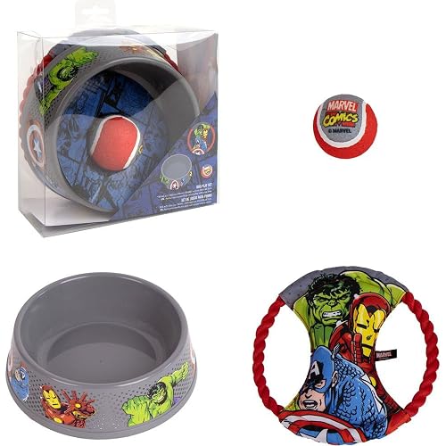 Cerdá- Set para Mascotas Juguete Marvel 21.0 X 21.0 X 8.8 Cm (2800001572)